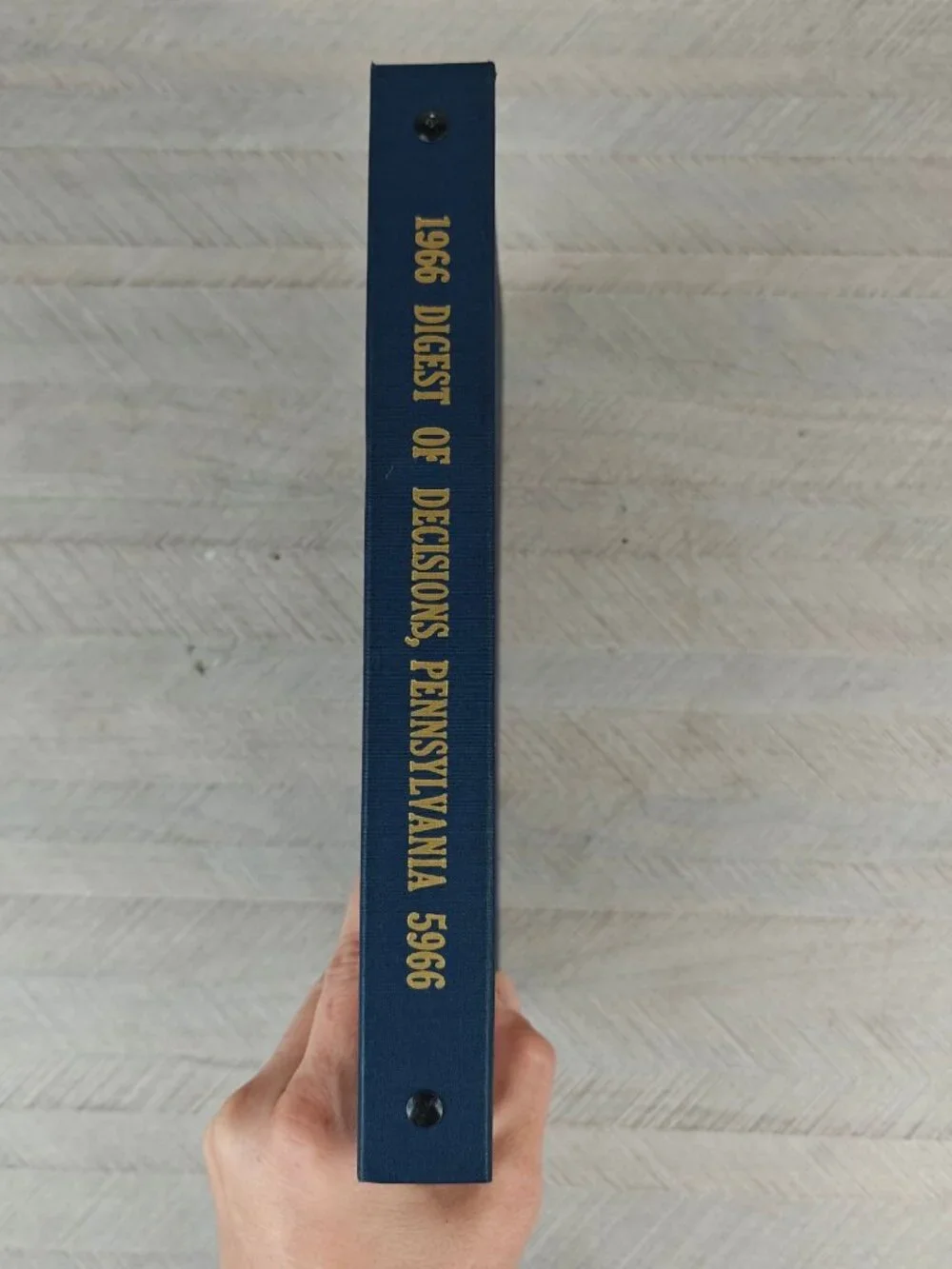Digest Of Decisions Pennsylvania Grand Lodge HC Binder 1966 Freemasonry Manual
